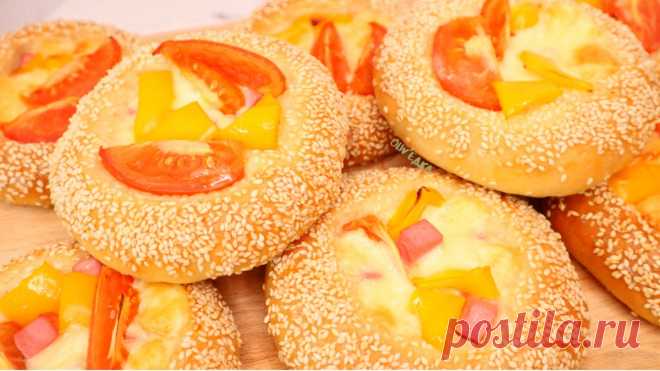 Простые и оригинальные булочки с начинкой (не пицца и не ватрушки)