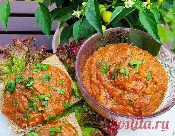 Баклажанная икра, пошаговый рецепт на 1498 ккал, фото, ингредиенты - Марфа