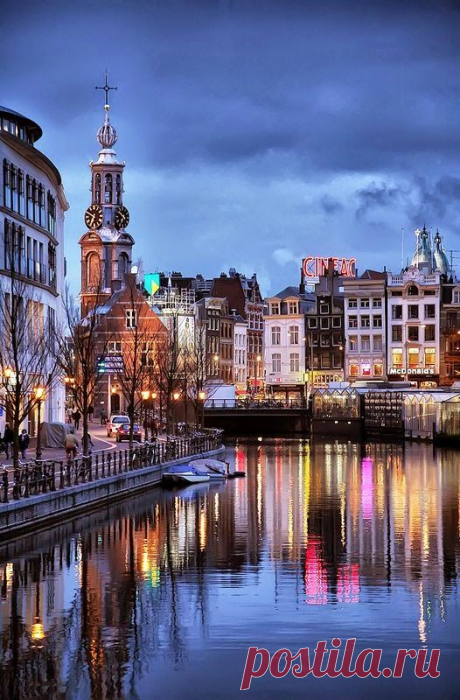 Canals of Amsterdam, The Netherlands  |  Pinterest