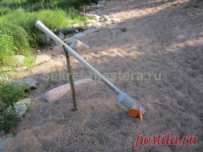 Строим газовую пушку из сантехники