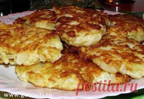 Капустные оладушки на кефире - Готовить Вкусно (ツ)