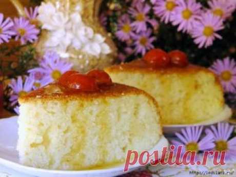 ТВОРОЖНЫЙ ПИРОГ С МАНКОЙ