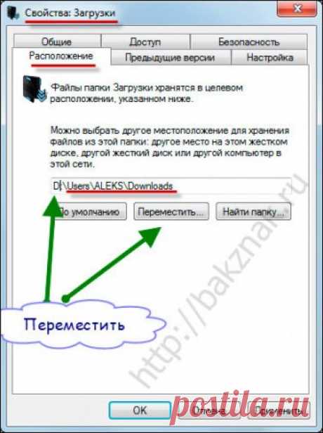 Папка загрузки в windows 7 | Компьютер плюс интернет
