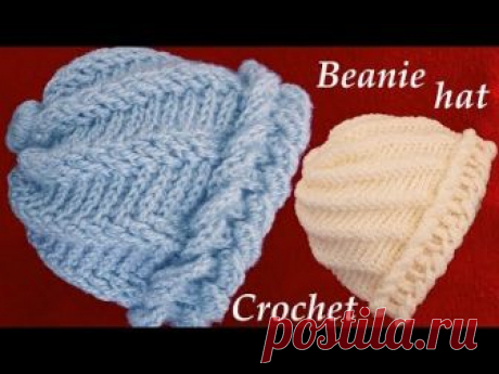Aprende hacer un gorro tejido con Gancho Crochet de argollas gruesas; este vídeo tutorial de tejido les enseño como tejer paso a paso un gorro en punto de ar...