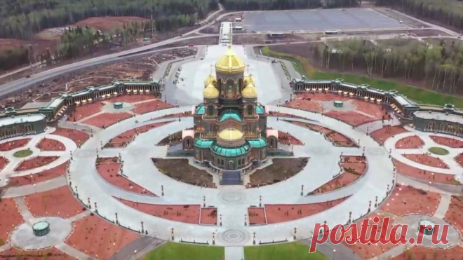 Главный воинский храм России и вой с окрестных болот - медиаплатформа МирТесен