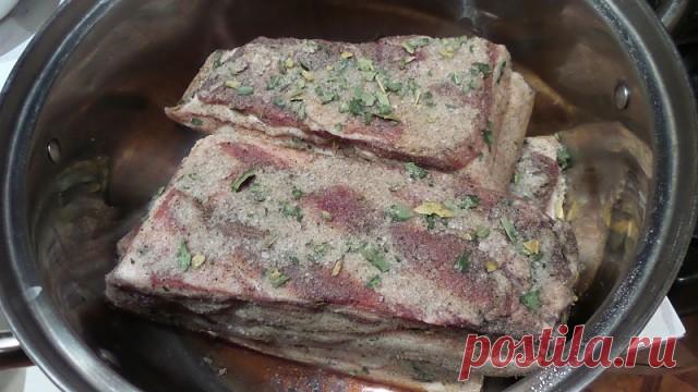 Маринованное сало.