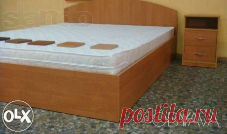 ᐈ Кровать Двуспальная с Ортопедическим Матрасом Эко ᐈ Киев 1698 ГРН - Мебель для спален на OBYAVA.ua™ №560145