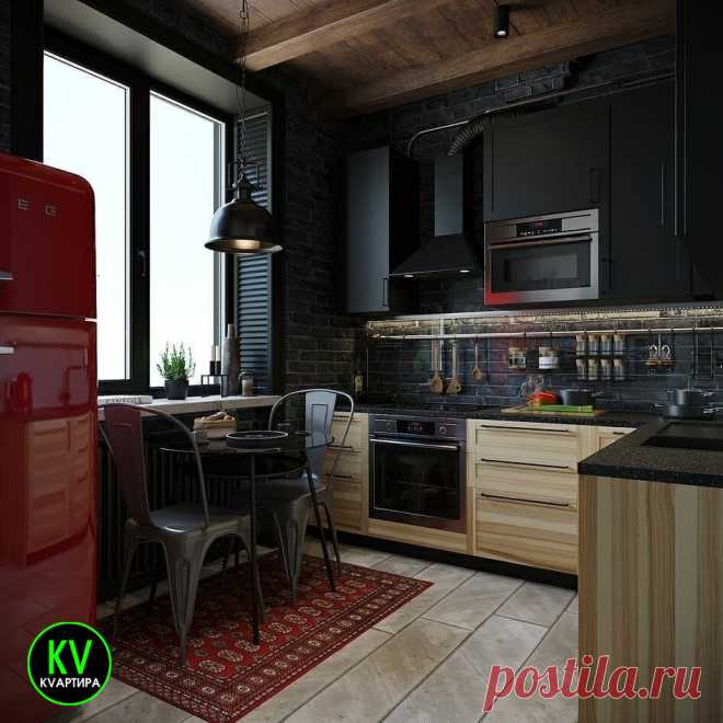 Хотите Брутальную кухню ? Кухня в стиле Лофт для настоящих мужчин ????