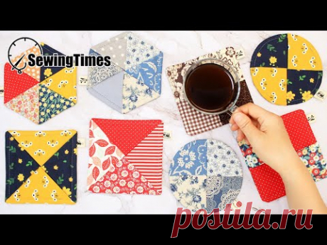 Как сшить подставки своими руками | Мастер класс и выкройка [sewingtimes]