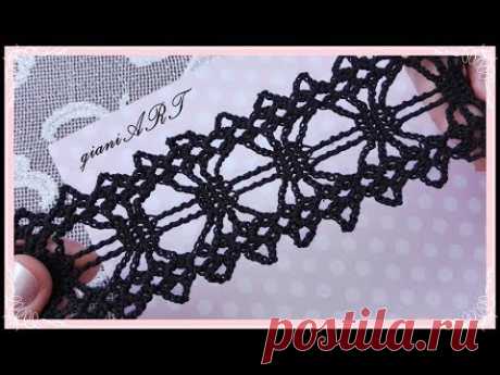 Easy to Crochet TAPE LACE step by step
