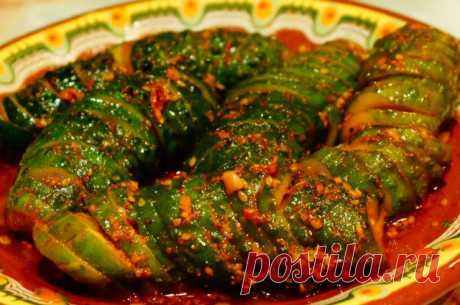 Кулинария и кое-что еще - Огурцы кисло-сладкие.