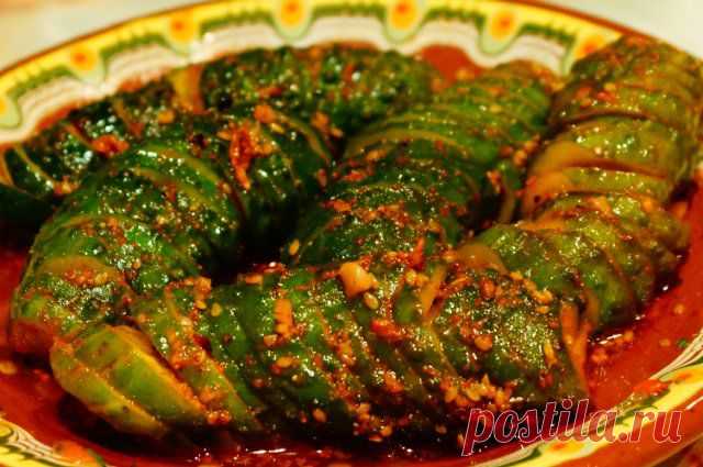 Кулинария и кое-что еще - Огурцы кисло-сладкие.