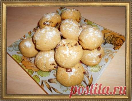 КОФЕЙНОЕ ПЕЧЕНЬЕ С ИЗЮМОМ
