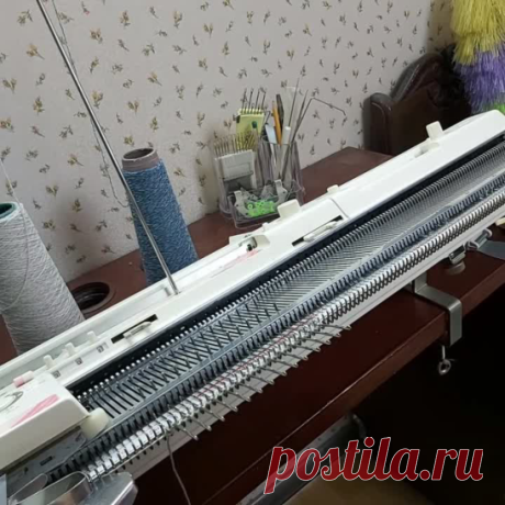 Плотный низ изделия с помощью щеток вивинга .mp4