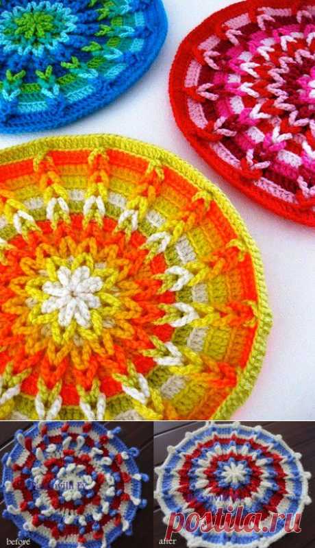 Kaleidoscope Hot Pads