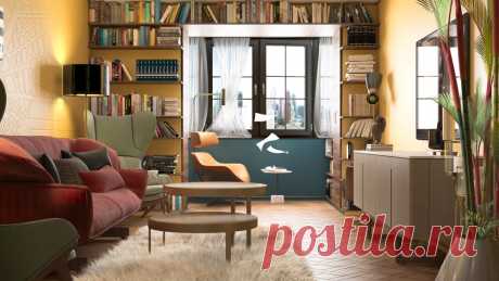 Colors from Cassina, автор Ани Енокян, конкурс "cassina: современный интерьер с историей" | PINWIN - конкурсы для архитекторов, дизайнеров, декораторов