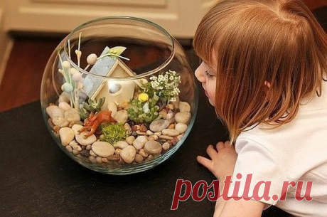 Создание мини-сада с детьми
