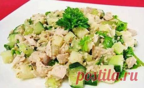 Салат с куриным филе, огурцами и орехами..Безумно вкуснo!! Быстро, легко и ОЧЕНЬ вкусно! Рецепт совсем простой. !! Более подробно о рецепте можете узнать в источникe: шеф-повар Одноклассники, по ссылке fastppc.net/z2c6 Рекомендуем посмотреть!!! Приятного аппетитa

Дорогие кулинары! Чтобы не потерять рецепт, жмите &quot;Класс!&quot;, а потом &quot;поделиться&quot;. Рецепт будет на вашей стене В Одноклассники. Всё ОК!