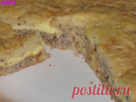 Рыбный пирог с консервой (мой вариант) : Выпечка несладкая
