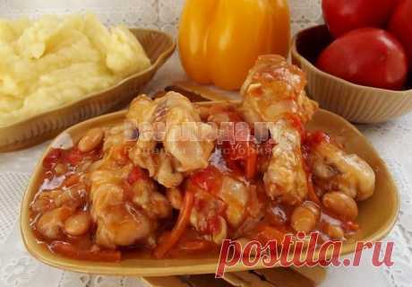 с фасолью - рецепт с пошаговыми фото | Все Блюда