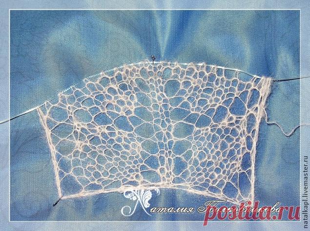 Небольшой, но подробный МК по вязанию квадратной шали | Журнал Ярмарки Мастеров