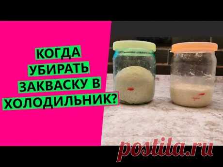 Когда убирать 😎 закваску в холодильник? Чтобы она сохраняла свою силу и активность!