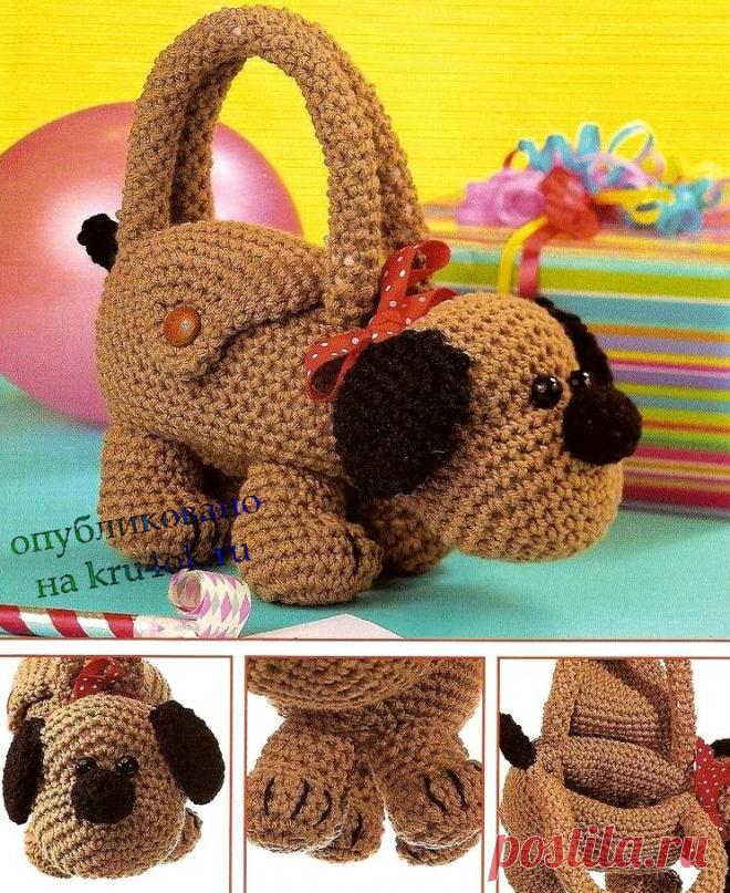 Страница 25 рубрики Вязаные сумки крючком со схемами и описанием