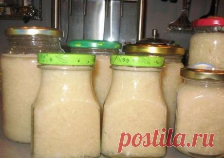 Делаем пикантные заготовки — корни хрена на зиму