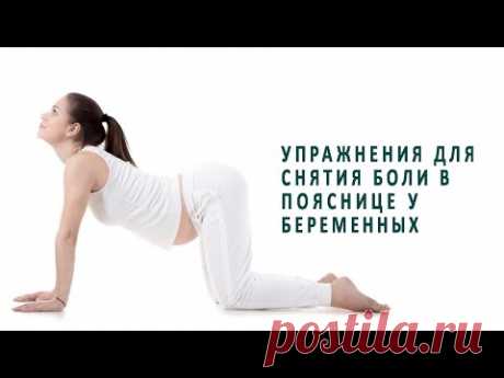 Упражнения для снятия боли в пояснице у беременных