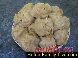 Манты с мясом и тыквой | 4vkusa.ru