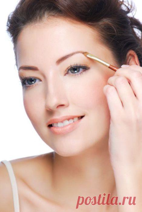 Коррекция бровей.
