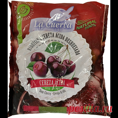 Cereza ácida deshuesada LA CUERVA bolsa 1kg congelado | Makro