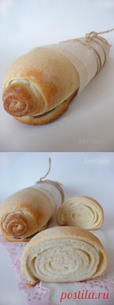 Pan de hojaldre или Слоеный хлеб рецепт с фотографиями