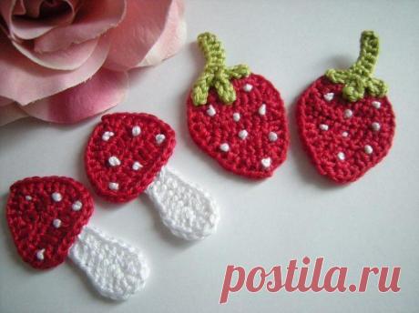 25 Петелек - Аппликация крючком