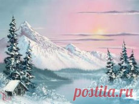Bob Ross Painting