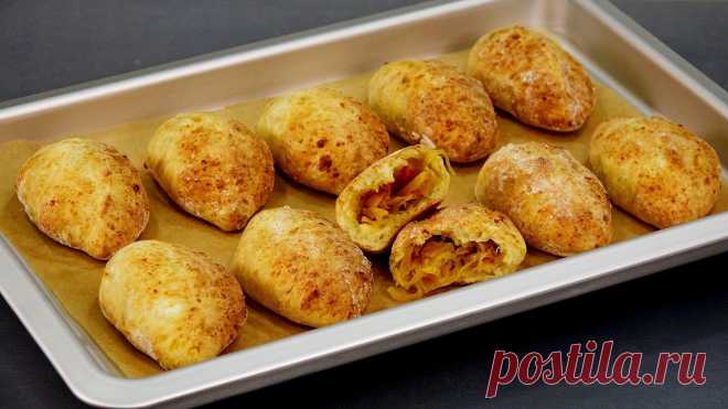 Вкусное тесто для пирожков, без дрожжей: можно запекать, готовить на пару или жарить | Кухня наизнанку | Пульс Mail.ru Пирожки с капустой. Очень простой рецепт творожного теста для пирожков с любой начинкой