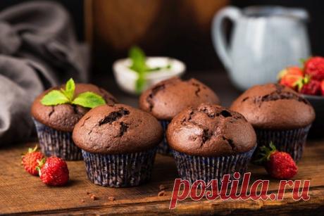 20 рецептов шоколадных маффинов, которые всегда получаются вкусными