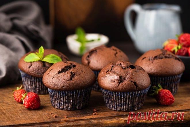 20 рецептов шоколадных маффинов, которые всегда получаются вкусными