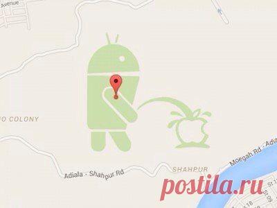 Google блокирует сервис Map Maker из-за вандализма пользователей / Интересное в IT