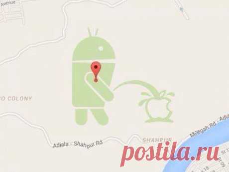 Google блокирует сервис Map Maker из-за вандализма пользователей / Интересное в IT