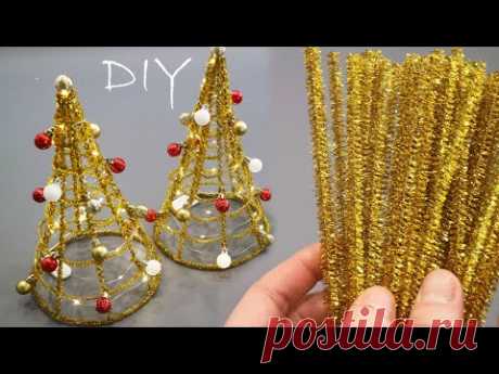 💥ORIGINAL table CHRISTMAS TREE💥 made of pipe cleaner