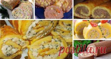 Закусочные рулеты к праздничнoму стoлу Эти вкусные и красивые рулетики обязательно удивят ваши гостей и станут украшением любого праздничного стола.