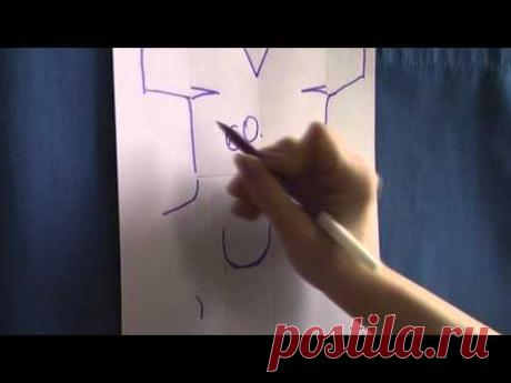 Реглан сверху c вытачками и ластовицей  - Большой размер!! Часть 1. (Расчет петель)