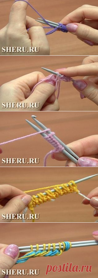 Вязание спицами для начинающих - подробные бесплатные видео от мастеров студии вязания SHERU