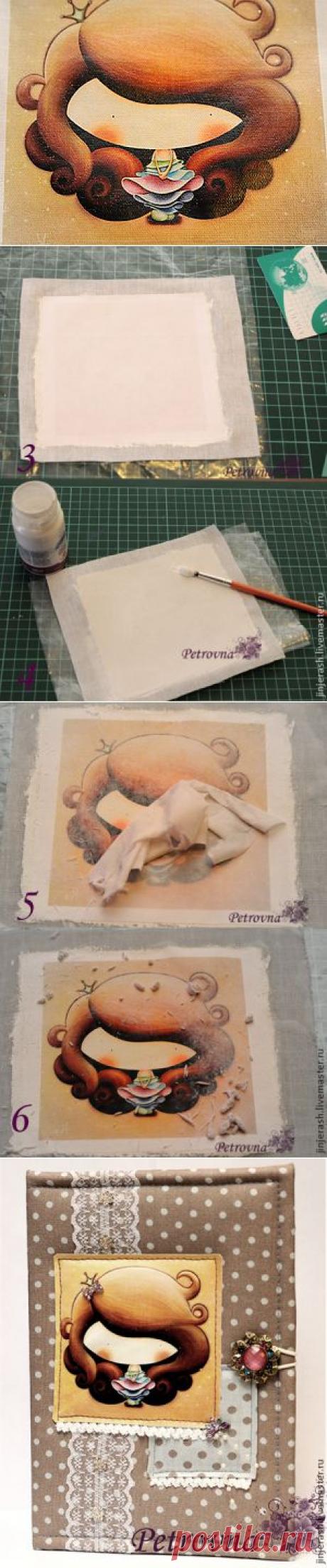 Переводим рисунок на ткань - Ярмарка Мастеров - ручная работа, handmade