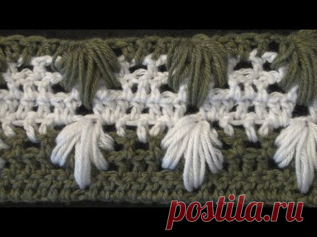 Рисунки крючком.