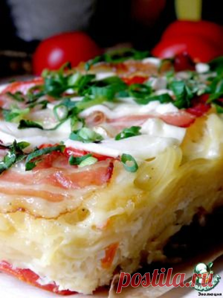Spaghetti-Cake или Пирог из спагетти - кулинарный рецепт