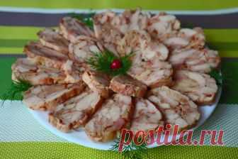 Вы забудете о колбасе! Лучшая мясная закуска за считанные минуты без желатина! — Кулинарная книга - рецепты с фото
