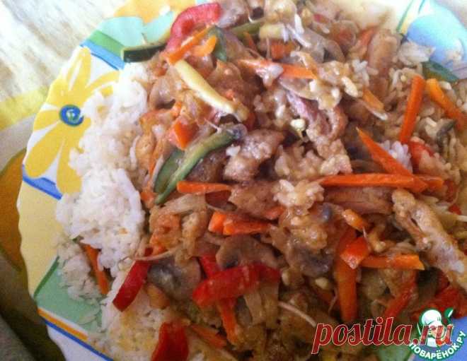 Курица в кокосовом молоке с рисом – кулинарный рецепт