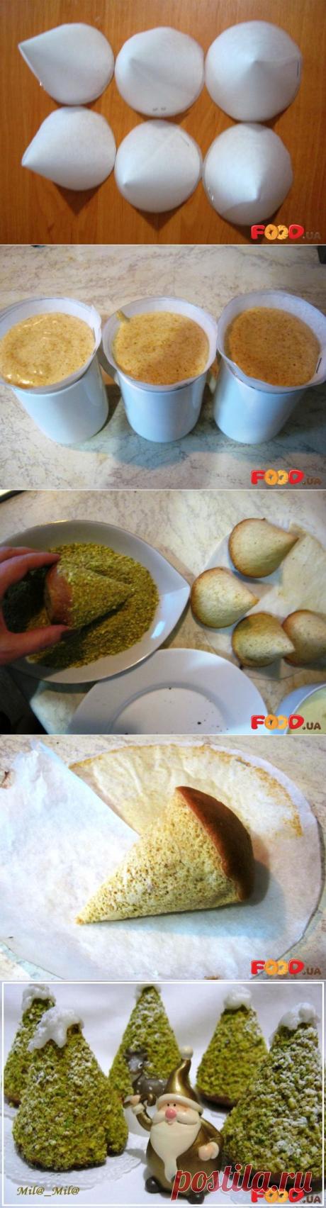 Пирожное «Рождественская елочка» - Кулинарные рецепты на Food.ua